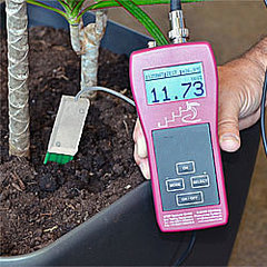 土壌水分塩分計温度計／ 品番　MI1ST-6111MW