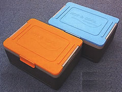 保温保冷ボックスコンテナ(ブルー)/品番　M1820HL-BOX-B